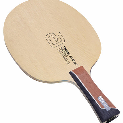 Andro Treiber FO Offensive S – Table Tennis Blade - Flared Handle