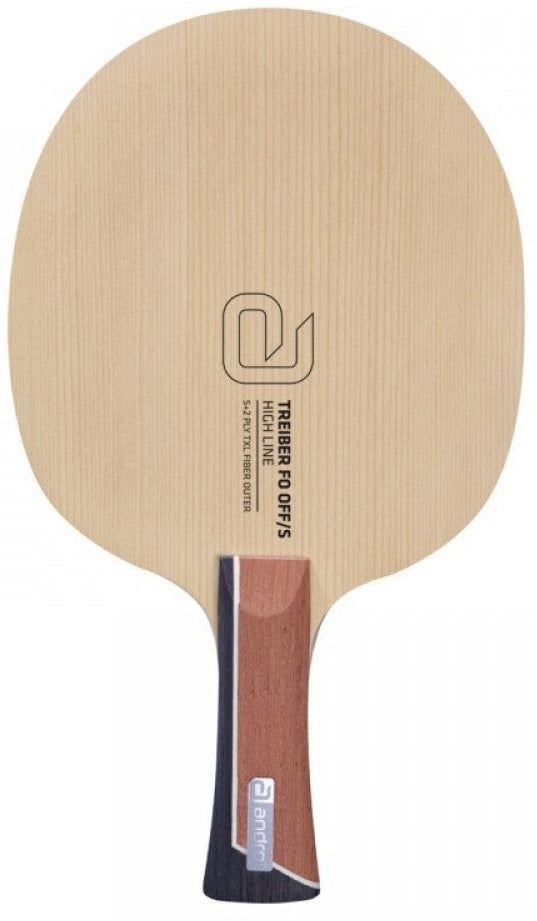 Andro Treiber FO Offensive S – Table Tennis Blade - Flared