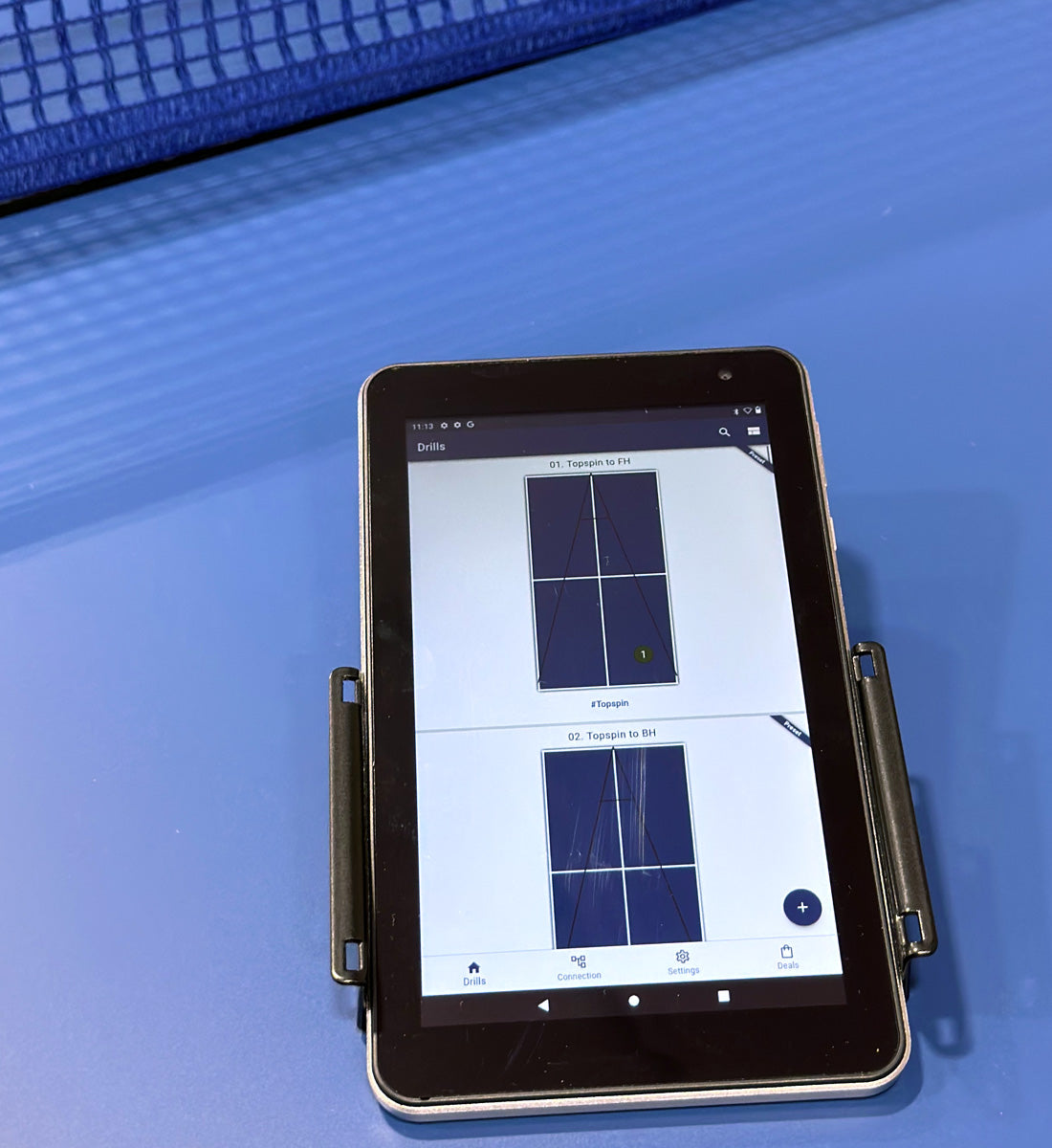 Android Tablet with Pre-Installed Power Pong App