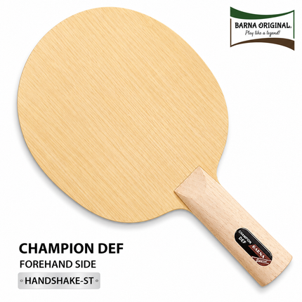 Barna Original Champion Defensive - Table Tennis Blade - Forehand
