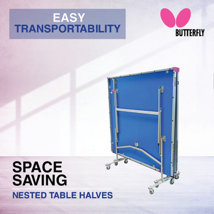 Butterfly Active 19 Home Table Tennis Table - Space Saving