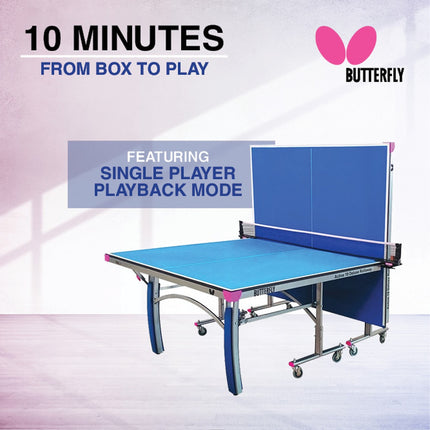 Butterfly Active Deluxe 19 Home Rollaway Table Tennis Table - Playback Mode