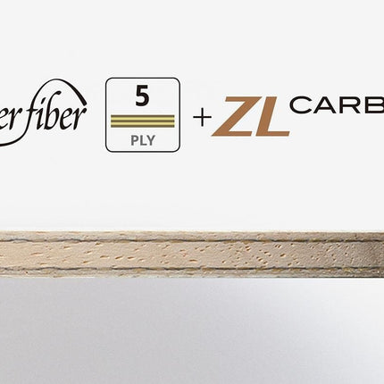 Butterfly Apolonia ZLC - Offensive Table Tennis Blade - Ply