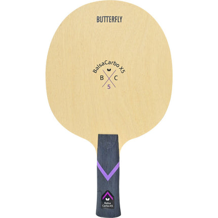 Butterfly Balsa Carbo X5 22 - Offensive Table Tennis Blade - AN - Front