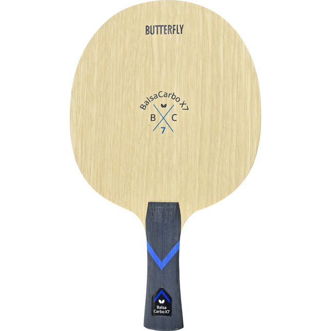 Butterfly Balsa Carbo X7 22 - Table Tennis Blade - FL - Front