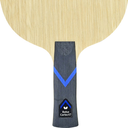 Butterfly BalsaCarbo X7 22 - Anatomic Handle - Front