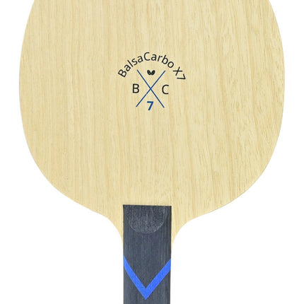 Butterfly BalsaCarbo X7 22 - Straight - Front