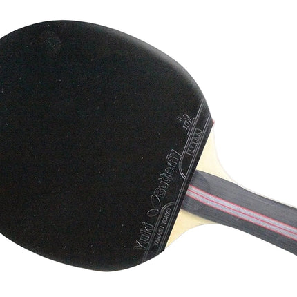 Butterfly Bty 302 Flared Pre Assembled Shakehand Racket - Yuki Black Rubber