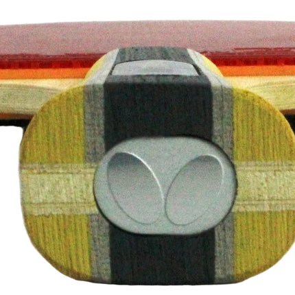 Butterfly Bty 603 Flared Racket - Handle - Edge View