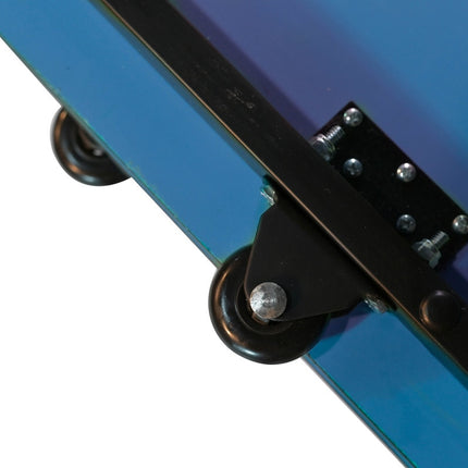 Butterfly Compact 19 - Table Tennis Table - Blue - Wheels