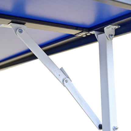 Butterfly Compact Outdoor - Table Tennis Table - Blue - Strong Steel Frame

