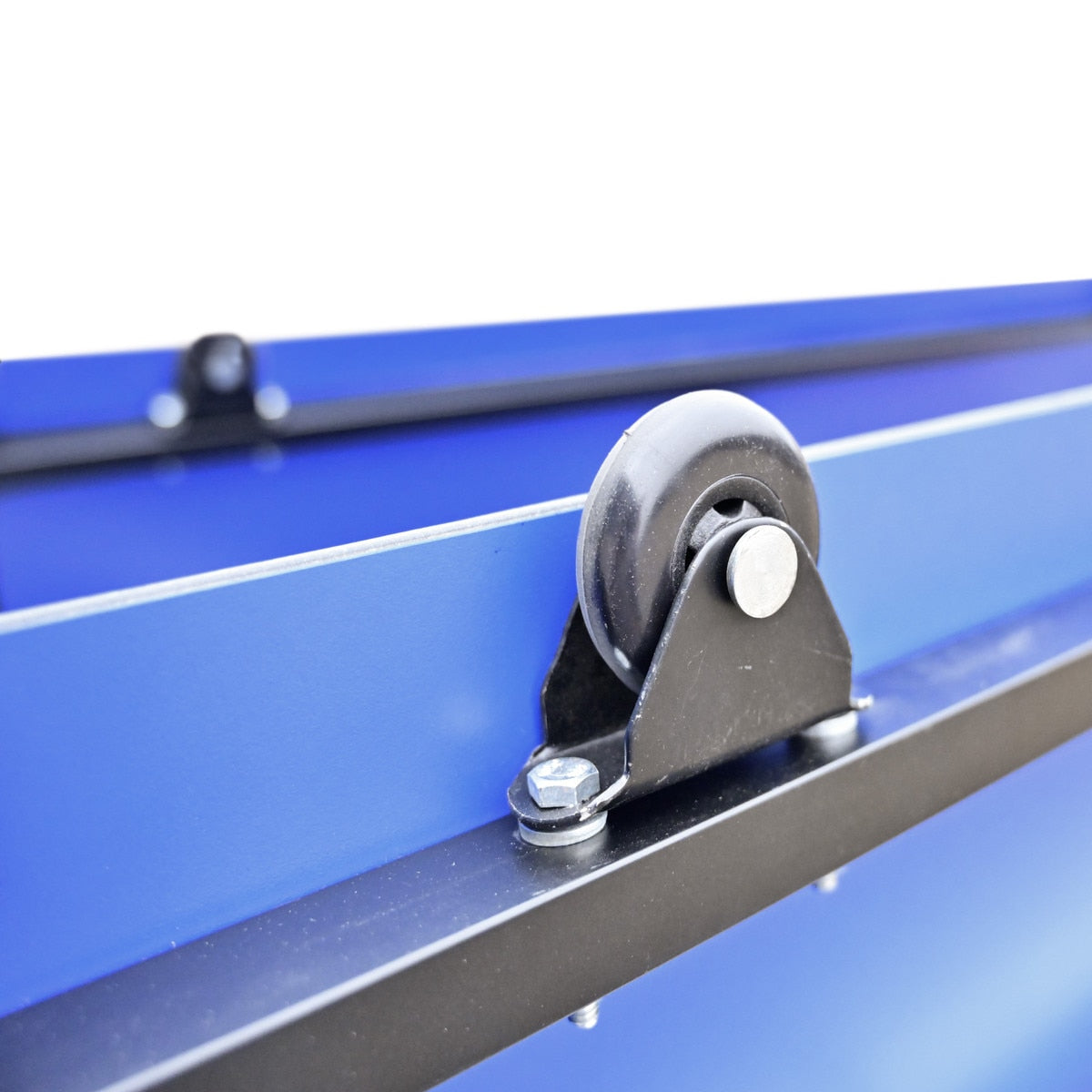 Butterfly Compact Outdoor - Table Tennis Table - Blue - Wheels