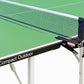 Butterfly Compact Outdoor - Table Tennis Table - Green - Outdoor Net and Post Set
