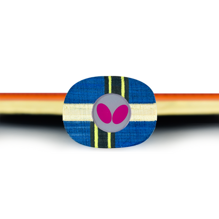 Butterfly CS 1000 Pre Assembled Chinese Penhold Racket - Bottom View (Logo)