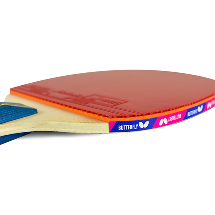 Butterfly CS 1000 Pre Assembled Chinese Penhold Racket - Edge View
