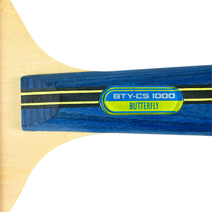 Butterfly CS 1000 Pre Assembled Chinese Penhold Racket - Handle (Logo)