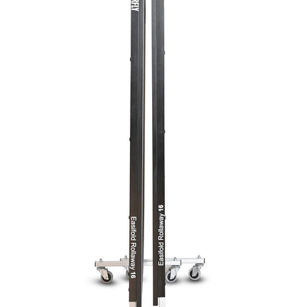 Butterfly Easifold 16 Rollaway - Table Tennis Table - Blue - Side View