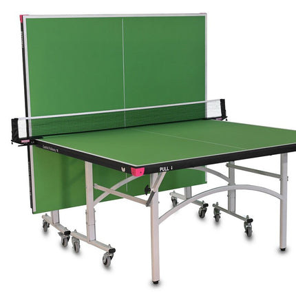 Butterfly Easifold 16 Rollaway - Table Tennis Table - Green - Playback Position
