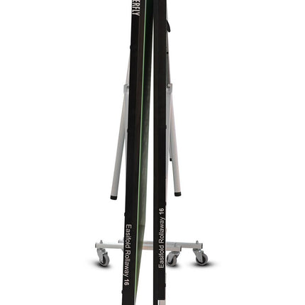 Butterfly Easifold 16 Rollaway - Table Tennis Table - Green - Side View