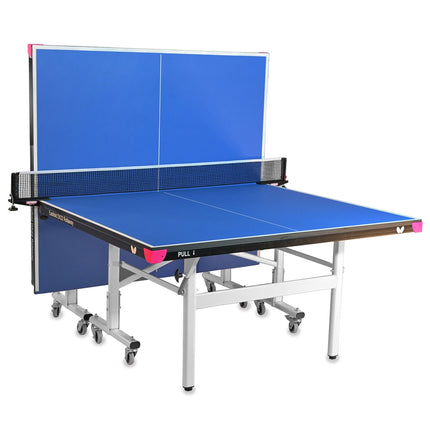Butterfly Easifold Deluxe 22 - Table Tennis Table - Blue - Playback Position