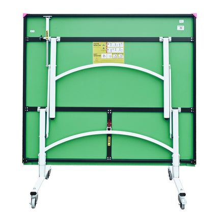 Butterfly Easifold Outdoor Melamine  - Table Tennis Table - Green - Fold & Roll Storage