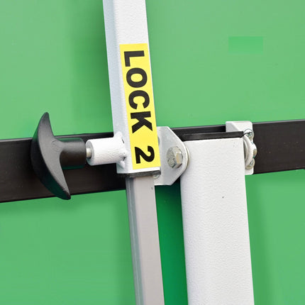 Butterfly Easifold Outdoor Melamine  - Table Tennis Table - Green - Safety Lock2