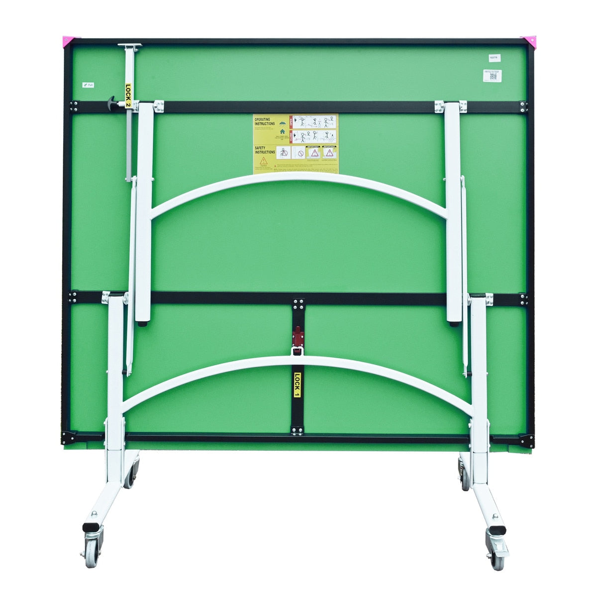 Butterfly Easifold Outdoor Rollaway - Table Tennis Table - Green - Quick Assembly