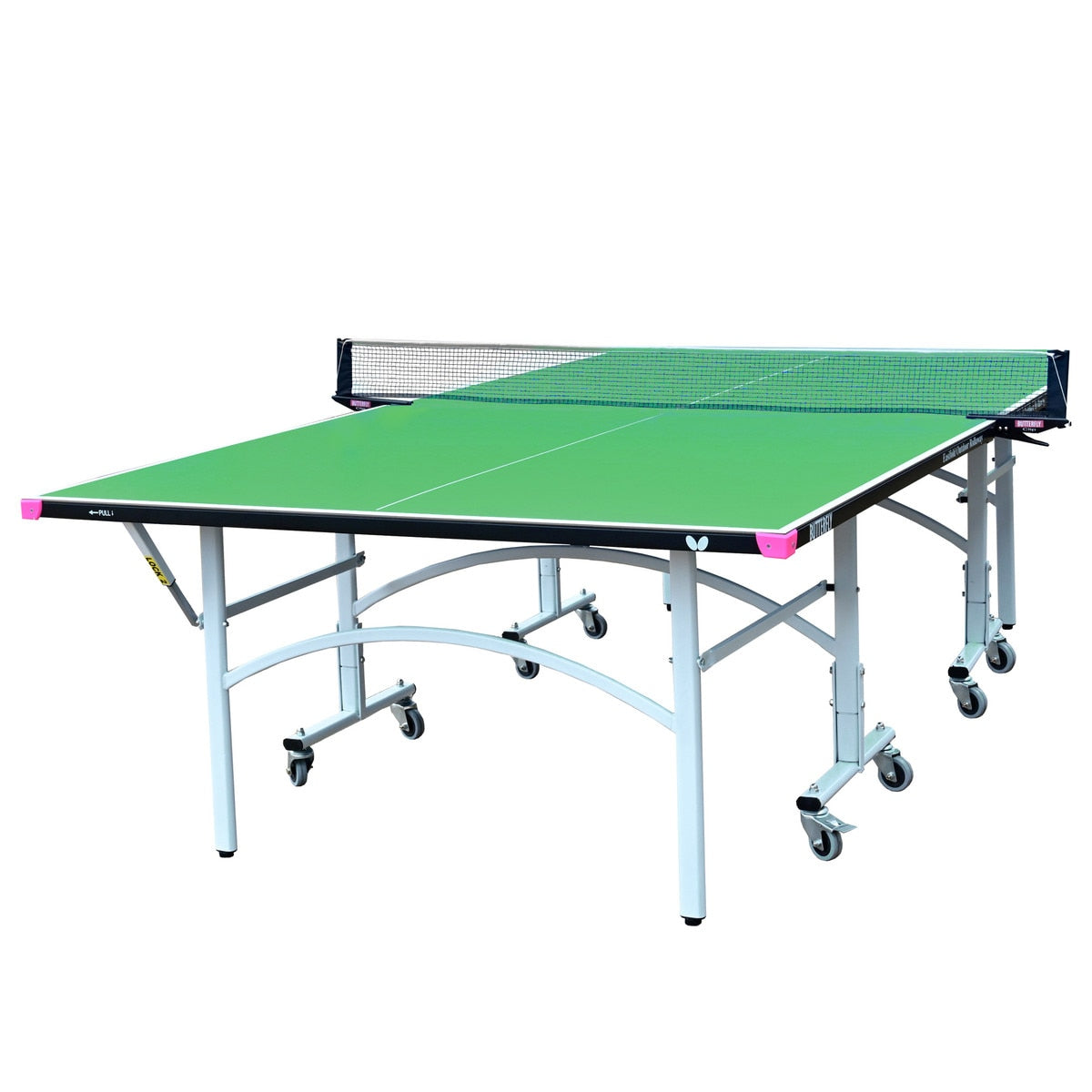 Butterfly Easifold Outdoor Rollaway - Table Tennis Table - Green Top Color