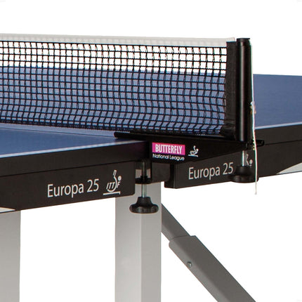 Butterfly Europa 25 Stationary Table Tennis Table - Net Set