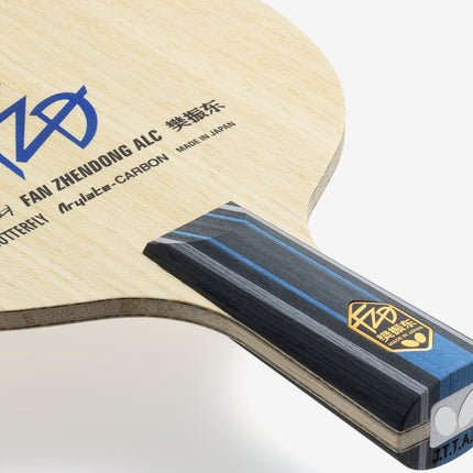Butterfly Fan Zhendong ALC CS - Table Tennis Blade - Handle Front