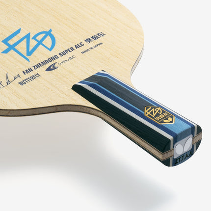 Butterfly Fan Zhendong Super ALC CS - CS Handle Front View