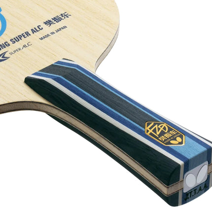 Butterfly Fan Zhendong Super ALC - Table Tennis Blade - Handle Front