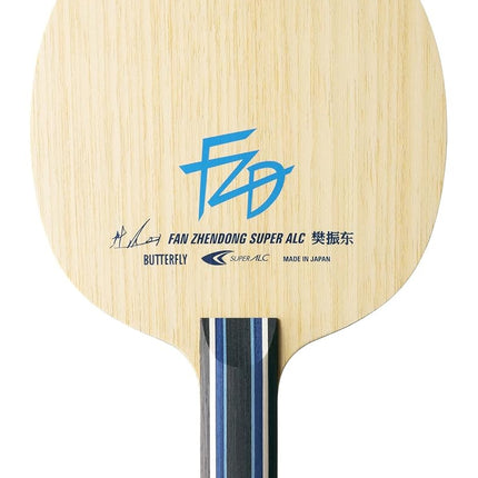 Butterfly Fan Zhendong Super ALC - Table Tennis Blade - Straight Handle Style