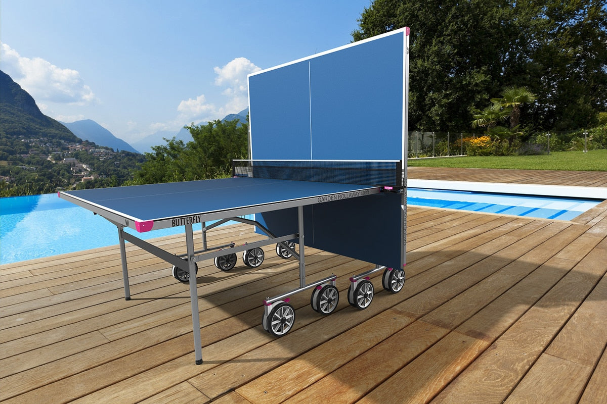 Butterfly Garden 4000 Outdoor Table Tennis Table - Play Position