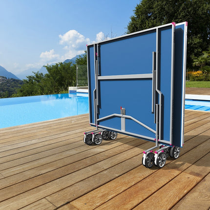 Butterfly Garden 4000 Outdoor Table Tennis Table - Roll and Fold