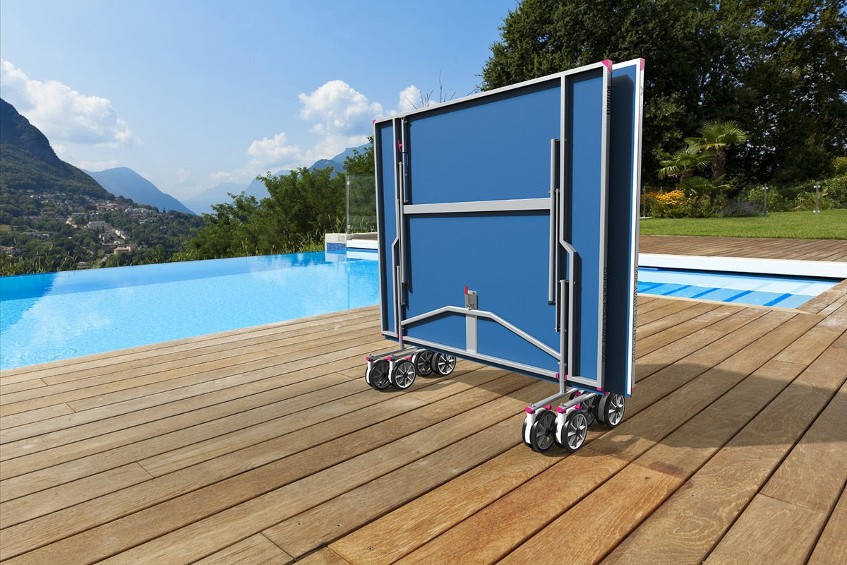 Butterfly Garden 4000 Outdoor Table Tennis Table - Roll and Fold