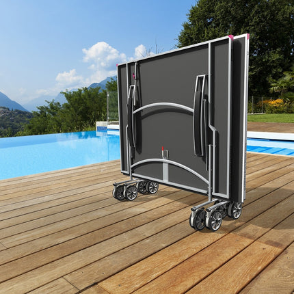 Butterfly Garden 5000 Outdoor Table Tennis Table - Fold & Roll