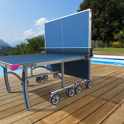 Butterfly Garden 6000 Outdoor Table Tennis Table - Play Position