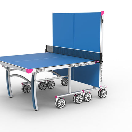 Butterfly Garden 6000 Outdoor Table Tennis Table - Playback Position
