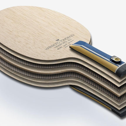 Butterfly Harimoto Innerforce ZLC Blade -The Blade Diagram
