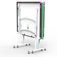 Butterfly Junior Rollaway Table -  Robust Steel Frame 