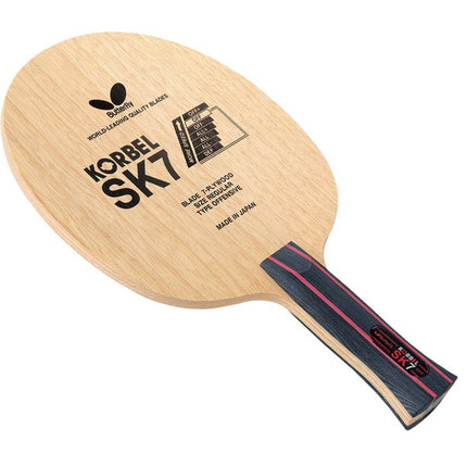 Butterfly Korbel SK7 - Offensive Table Tennis Blade - Anatomic