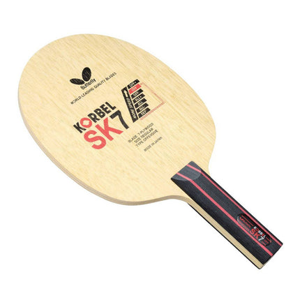 Butterfly Korbel SK7 - Offensive Table Tennis Blade - Straight