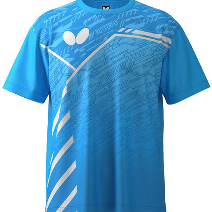 Butterfly Lecoot T-Shirt - Light Blue Front View