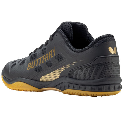 Butterfly Lezoline Levalis Shoes - Black Back View