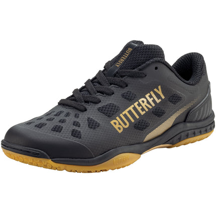 Butterfly Lezoline Levalis Shoes - Black Front View