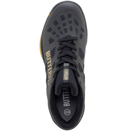 Butterfly Lezoline Levalis Shoes - Black Full Front View