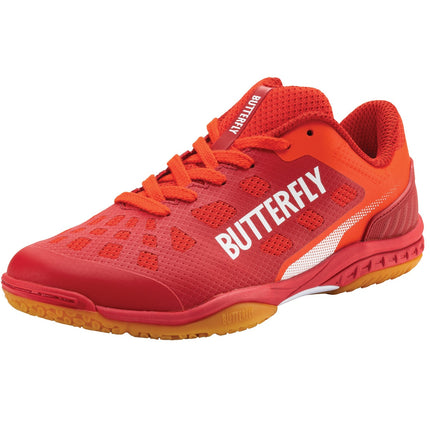 Butterfly Lezoline Levalis Shoes - Red Front View
