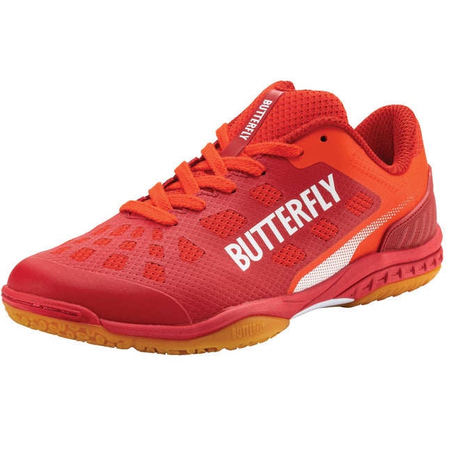 Butterfly Lezoline Levalis Shoes - Red Front View