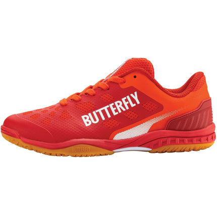 Butterfly Lezoline Levalis Shoes - Red Side View